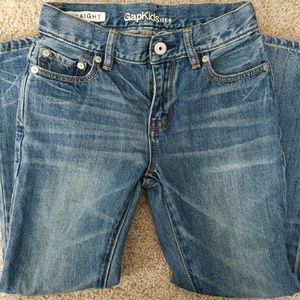 GAP straight leg denim jeans